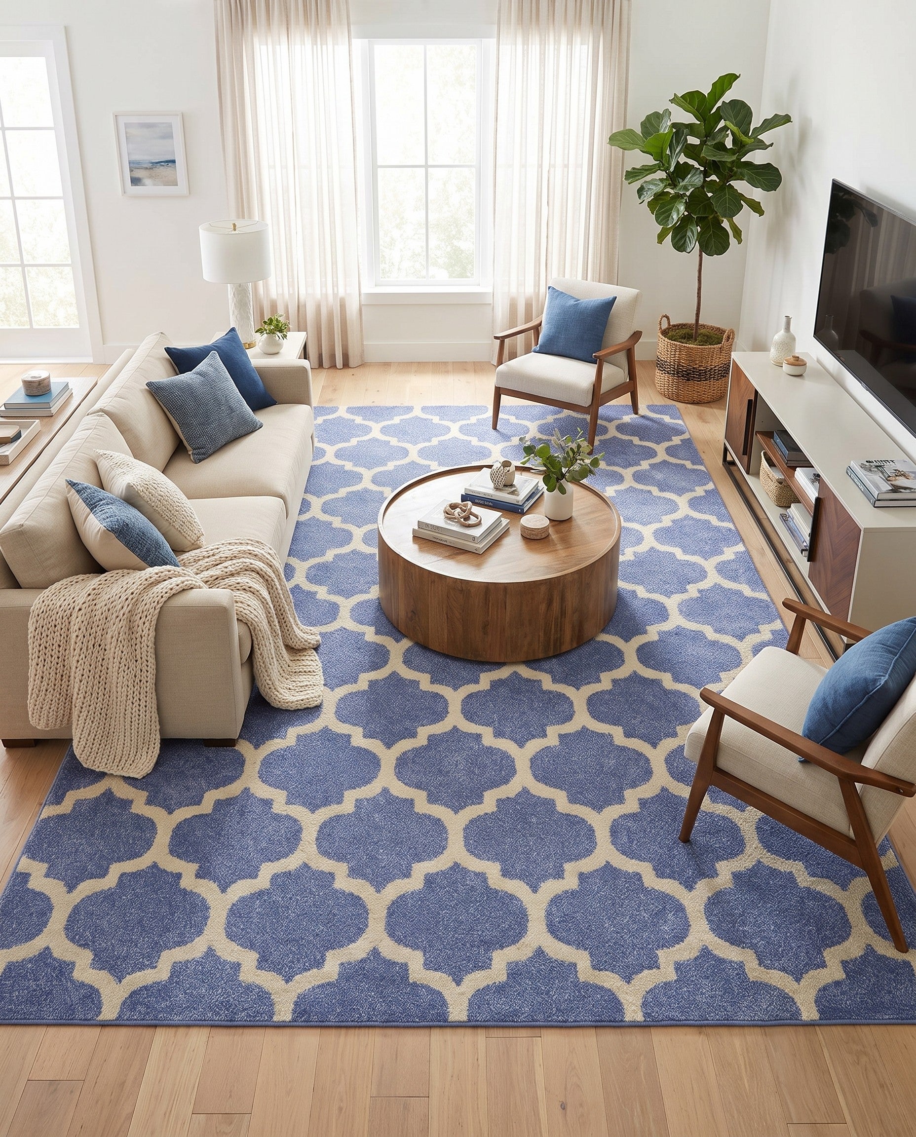 9' x 12' Lattice Rug