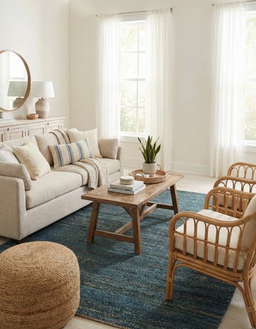 5' 3 x 8' 2 Palm Beach Jute Rug