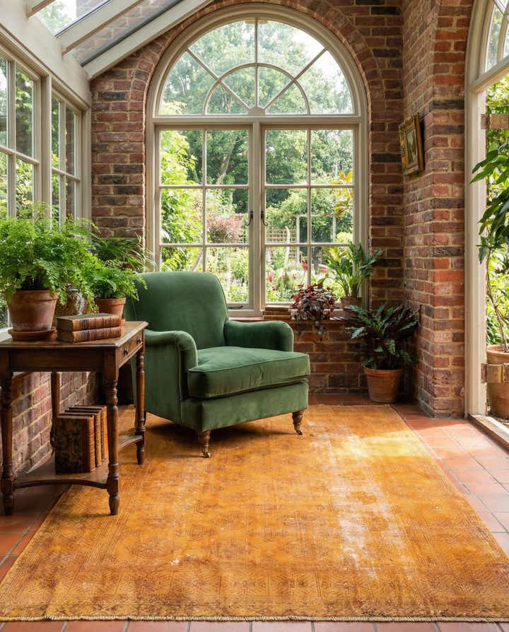 6' 4 x 9' 9 Vintage Rug