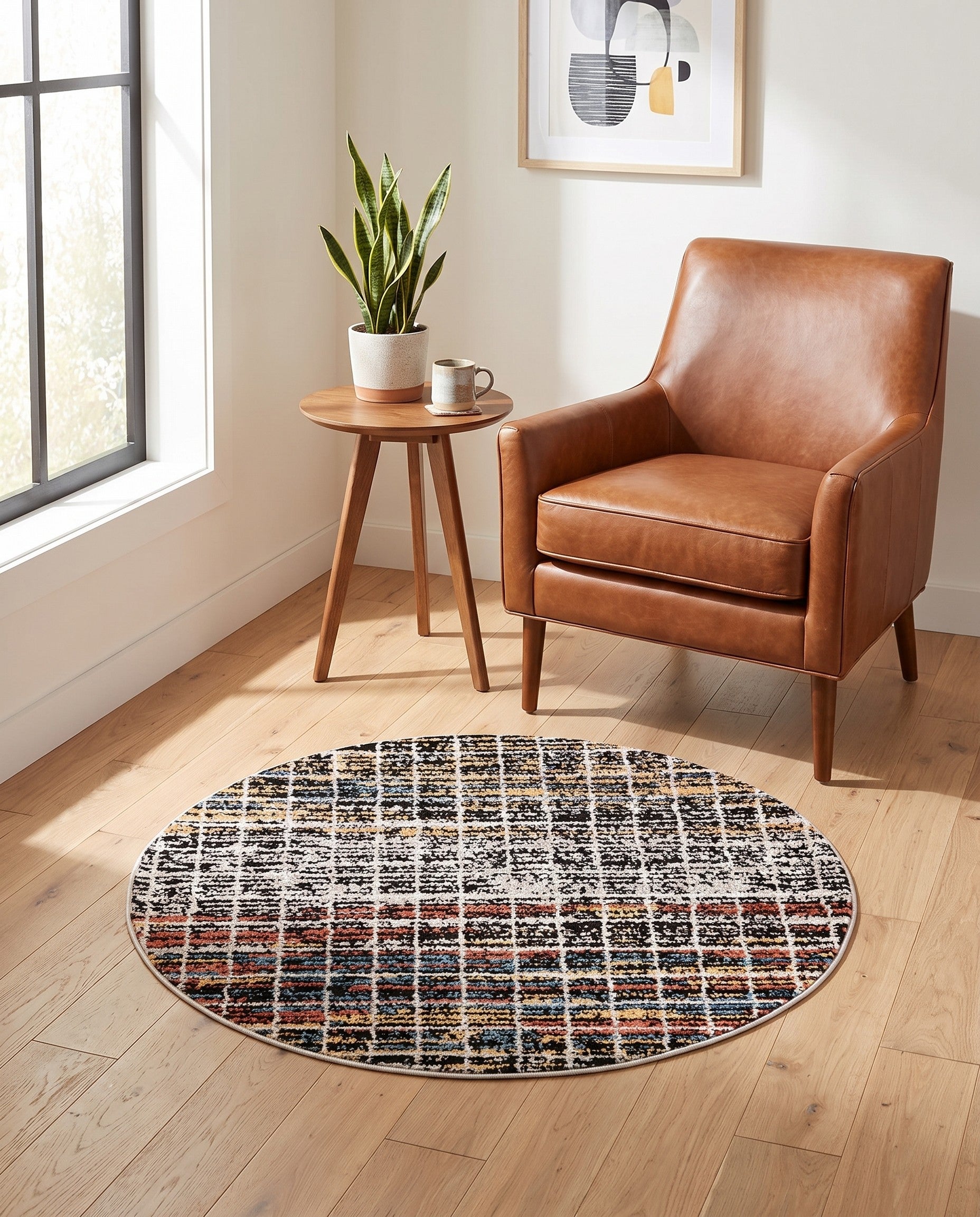 Aramis Round Rug