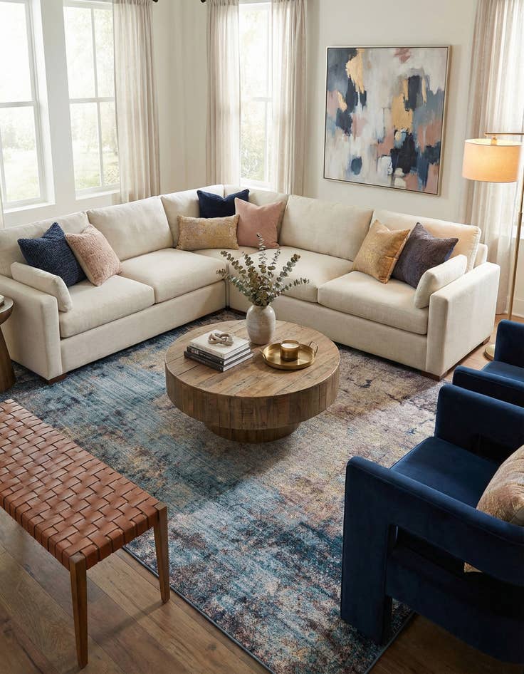 Detail image of 7' 10 x 11' Downtown Greenwich Village Rug