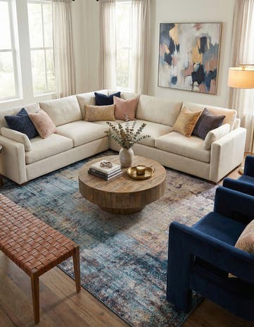 Jill Zarin 7' 10 x 11' Downtown Greenwich Village Rug