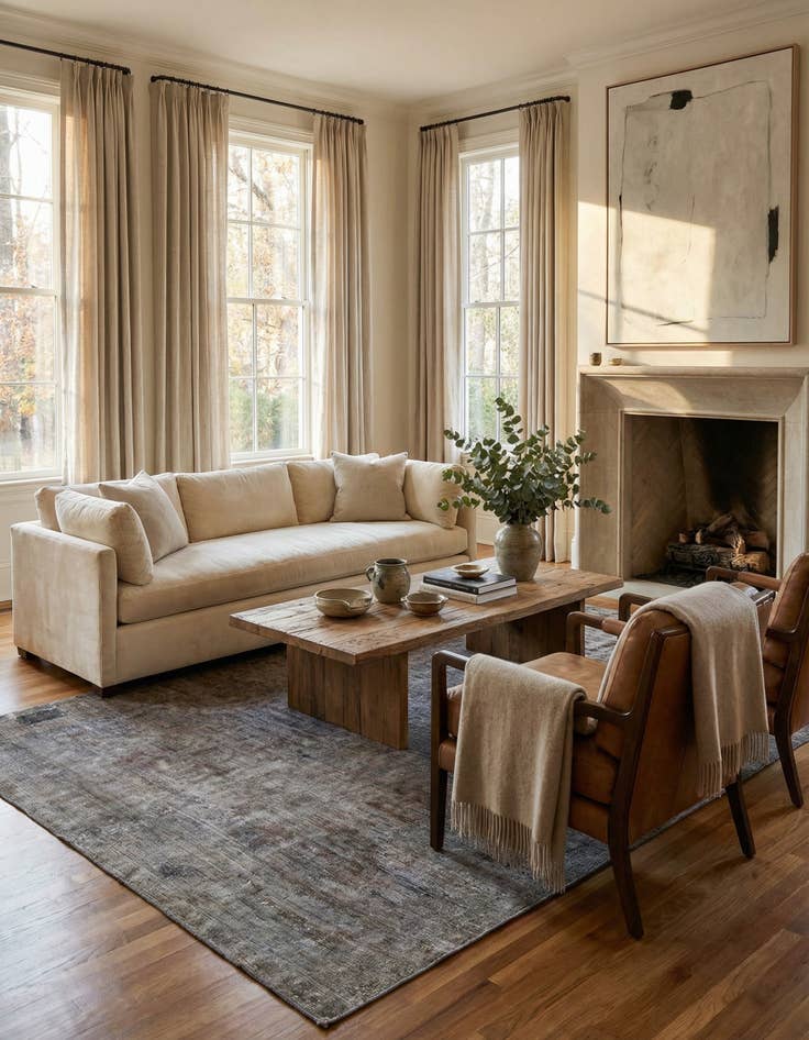 Detail image of 6' 4 x 10' 2  Hand Knotted Ultra Vintage Persian Wool Rug