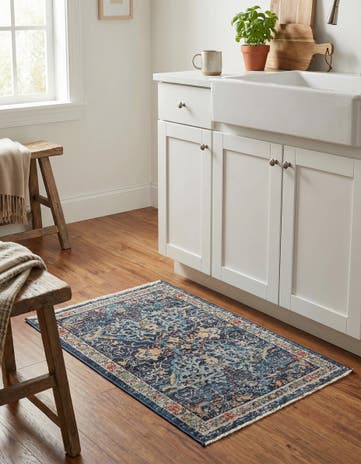 Navy Blue Lola Rug