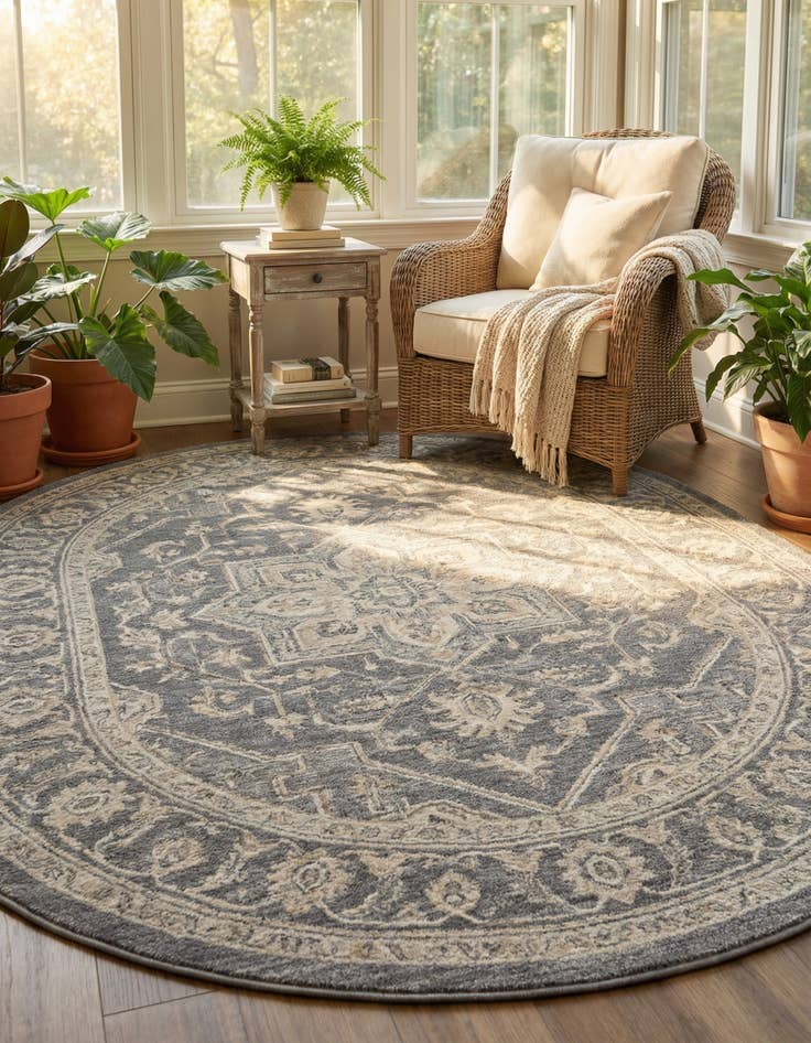 Detail image of 7' 10 x 10' Nyla Oval Rug