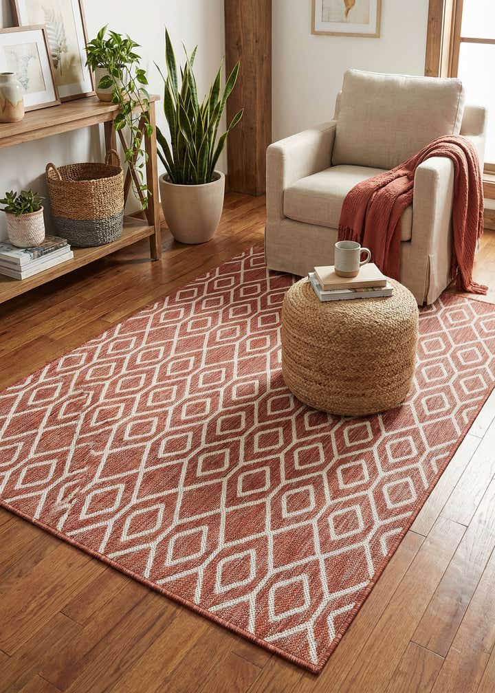 4' x 6' Easy-Clean Jill Zarin Turks and Caicos Indoor / Outdoor Rug
