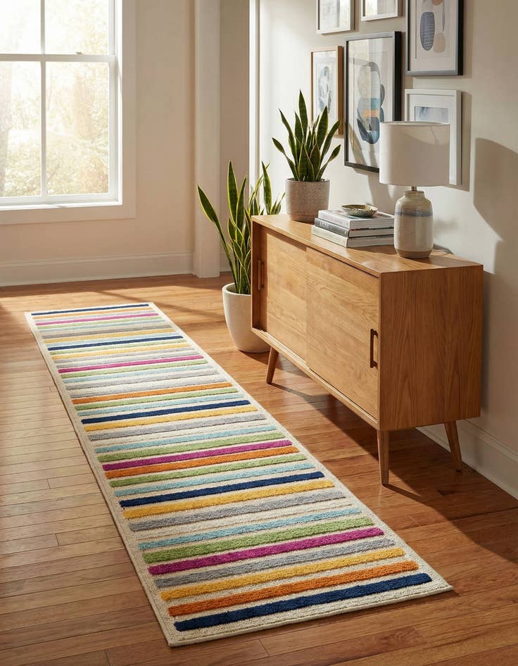 Detail image of 2' x 8'  Washable Aruba Indoor / Outdoor Runner Rug