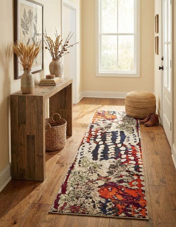 2' 7 x 10' Washable Haerfest Runner Rug