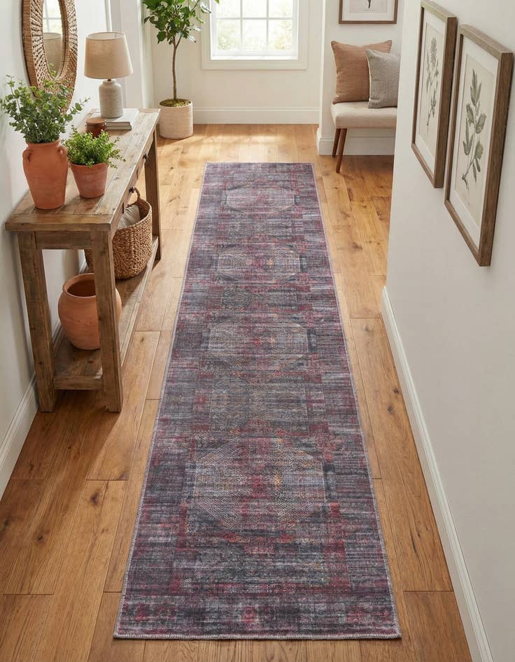 Detail image of 2' 7 x 13'  Washable Mangata Runner Rug