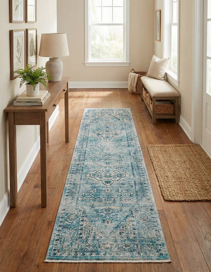 Detail image of  2' x 8' Newport Runner Rug