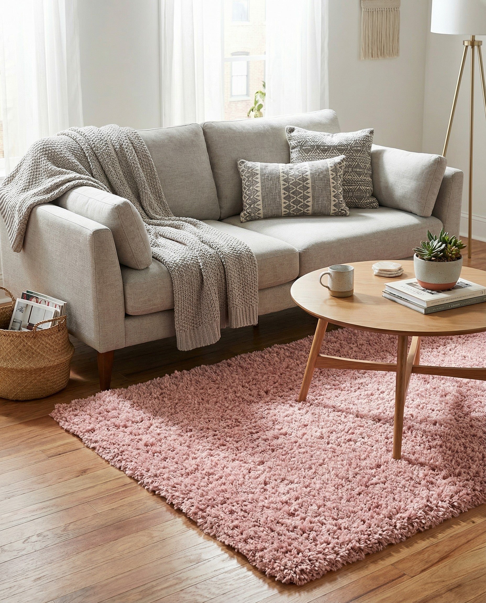  3' 2 x 5' 2 Zermatt Shag Rug