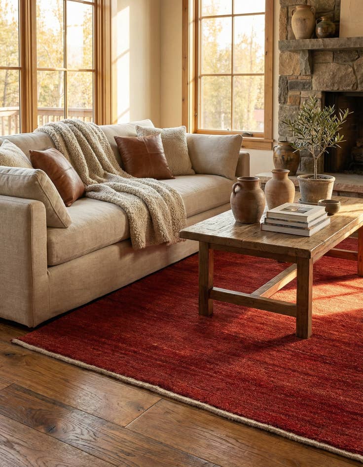 Detail image of  3' 8 x 5' 10 Gabbeh Shouli Rug