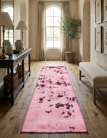 2' 6 x 9' 6 Hand Knotted Ultra Vintage Persian Wool Runner Rug