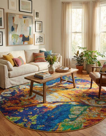 10' x 10' Calypso Round Rug