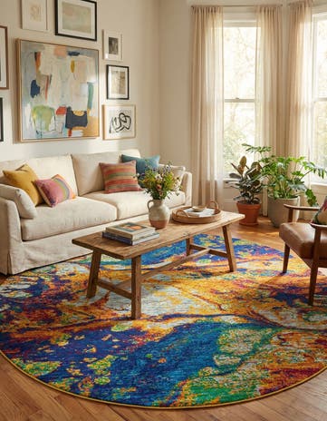 10' x 10' Calypso Round Rug