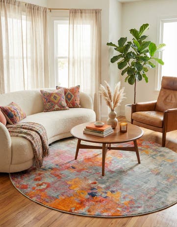 Apollo Round Rug