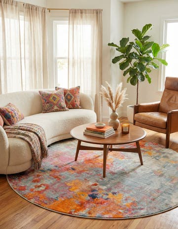 Apollo Round Rug