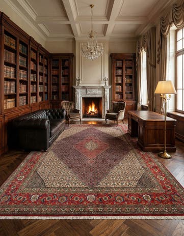 10' x 13' 1 Tabriz Mahi Rug