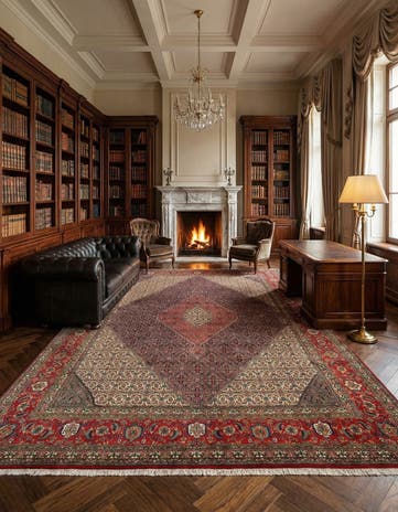 10' x 13' 1 Tabriz Mahi Rug