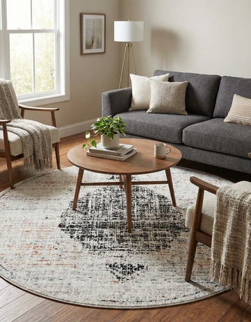 7' x 7' Aramis Round Rug