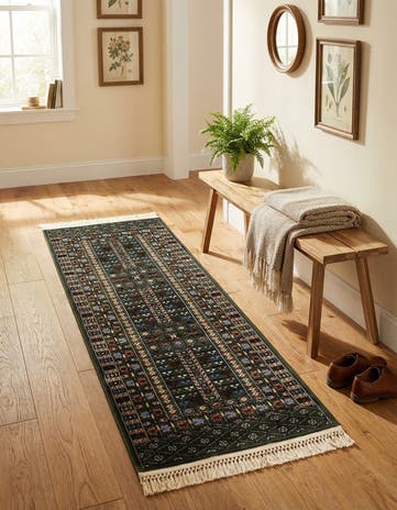 2' x 6' Bokhara Runner Rug