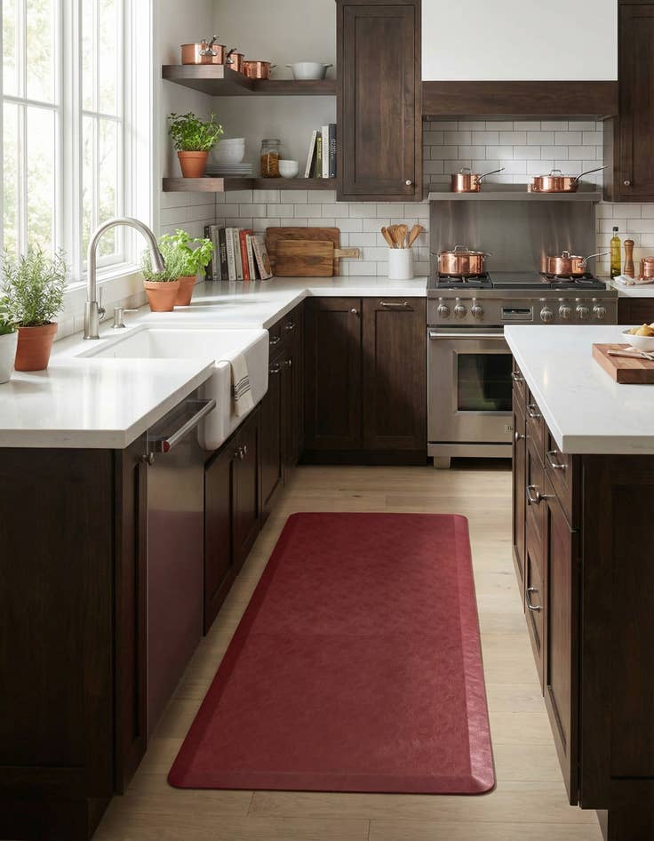 Detail image of  2' x 5' Solid Anti-Fatigue Comfort Mat