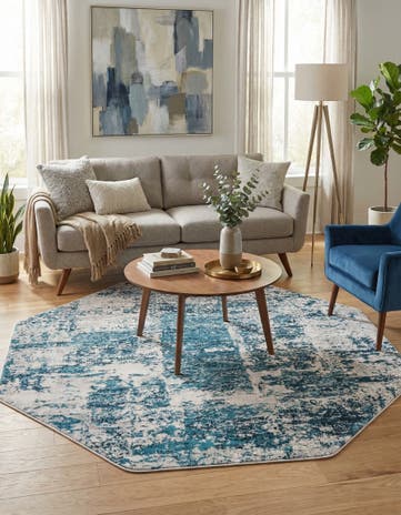 5' 3 x 5' 3 Finsbury Octagon Rug