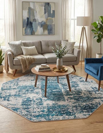 5' 3 x 5' 3 Finsbury Octagon Rug