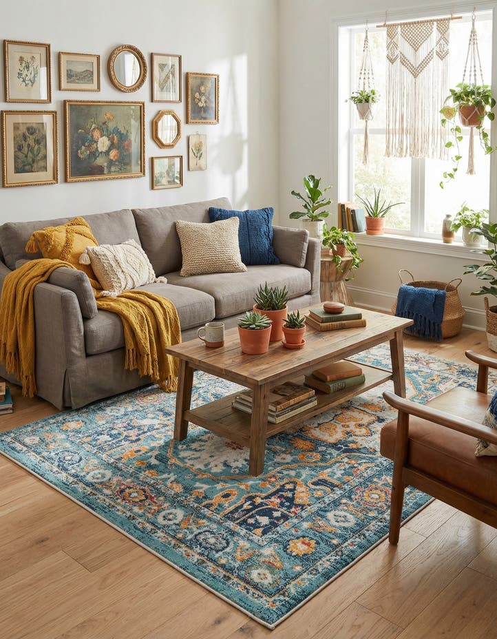 5' 3 x 8' Madeline Vintage Rug