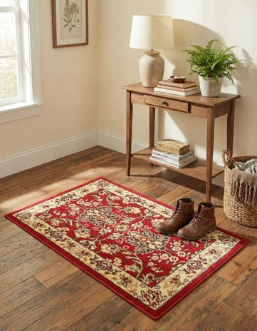 Burgundy Yasmin Rug