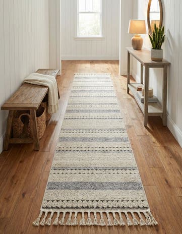 Sandy Beige Arlo Runner Rug