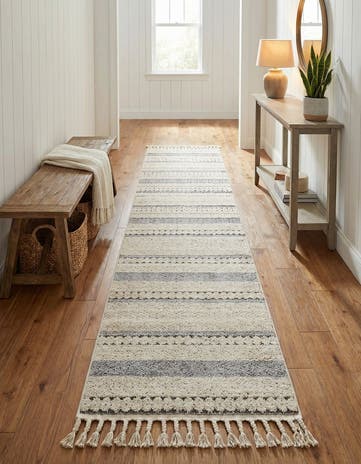 Sandy Beige Arlo Runner Rug