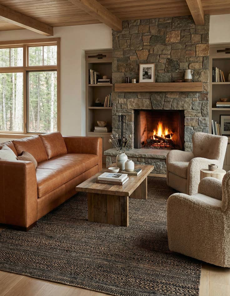 Detail image of 5' 7 x 8' 2 Juma Wool Rug