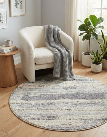 4' x 4' Cherokee Round Rug