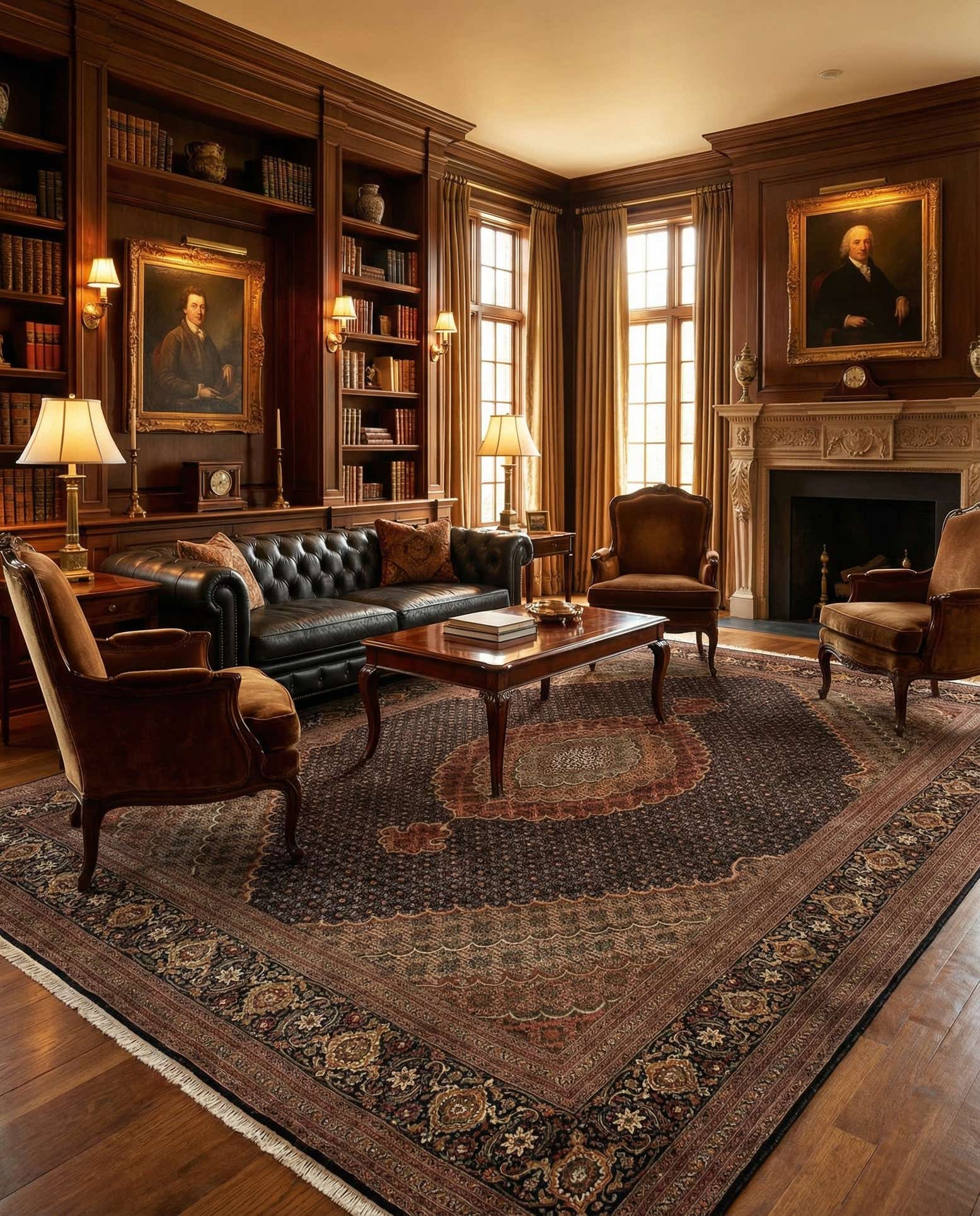 8' 3 x 11' 4 Tabriz Mahi Rug