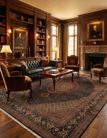 8' 3 x 11' 4 Tabriz Mahi Rug