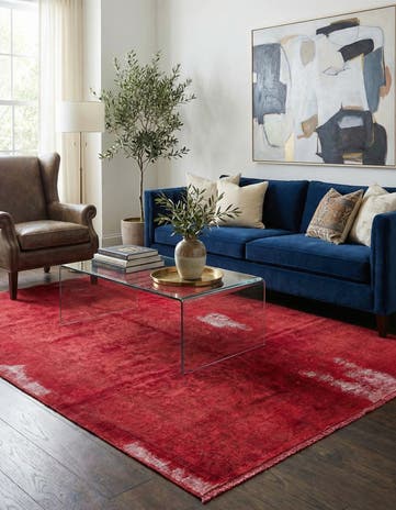 5' x 8' 6 Hand Knotted Ultra Vintage Persian Wool Rug