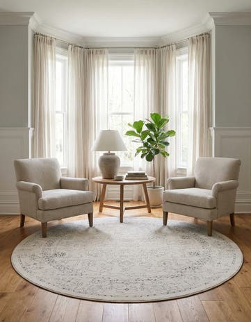 7' 10 x 7' 10 Isabella Round Rug