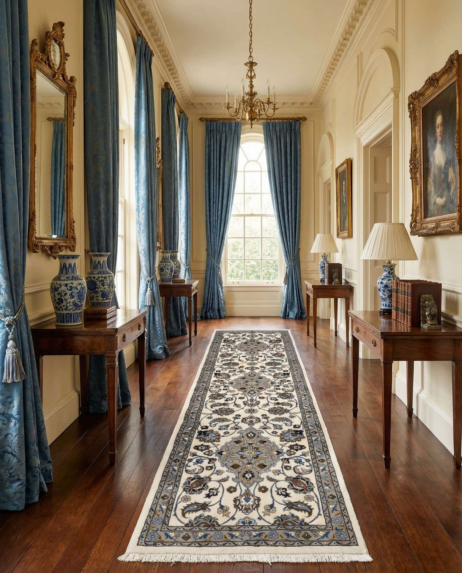 2' 10 x 10' 6 Kashmar Wool Runner Rug
