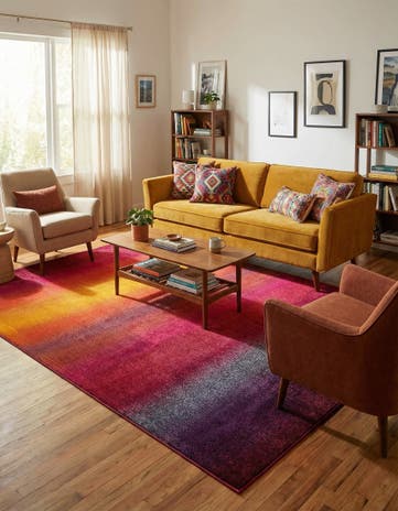 7' x 10' Washable Hyacinth Rug