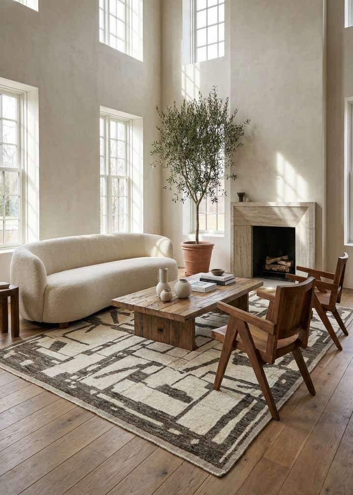 9' 2 x 12' 8 Hand Knotted Beni Marok Rug
