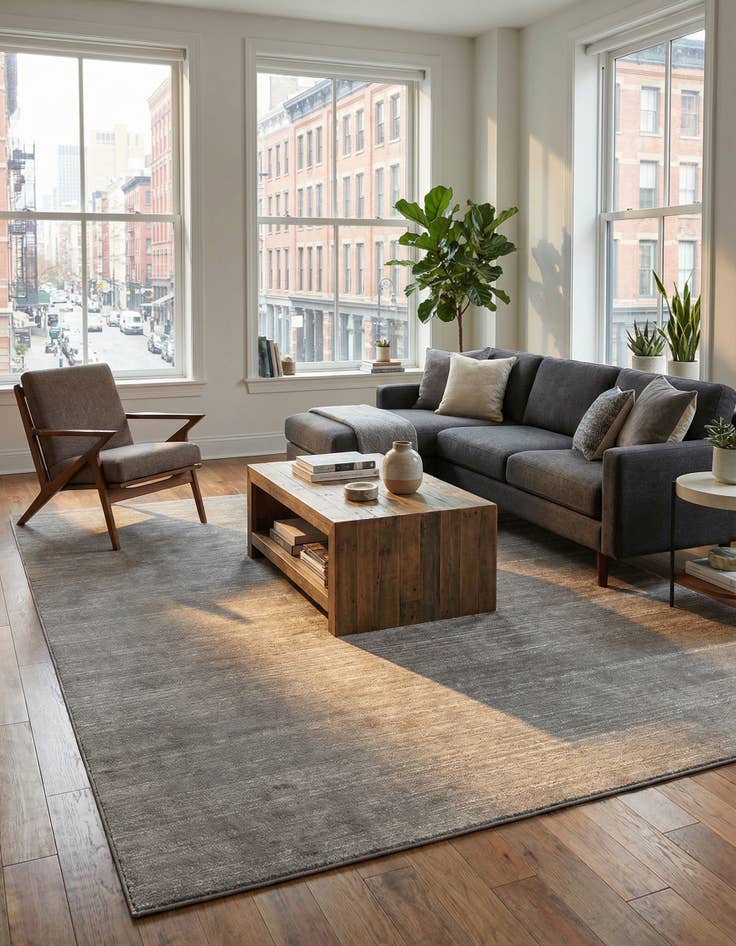 Detail image of Jill Zarin 8' x 10' Uptown Madison Avenue Rug