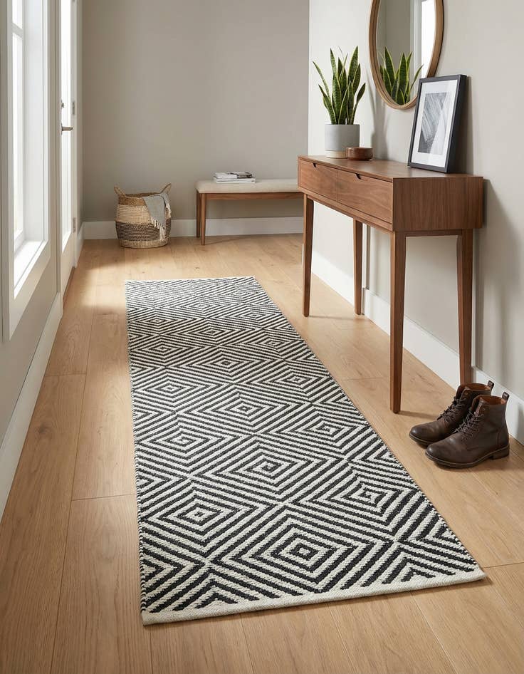 Detail image of  2' 3 x 8' Milano Runner Rug