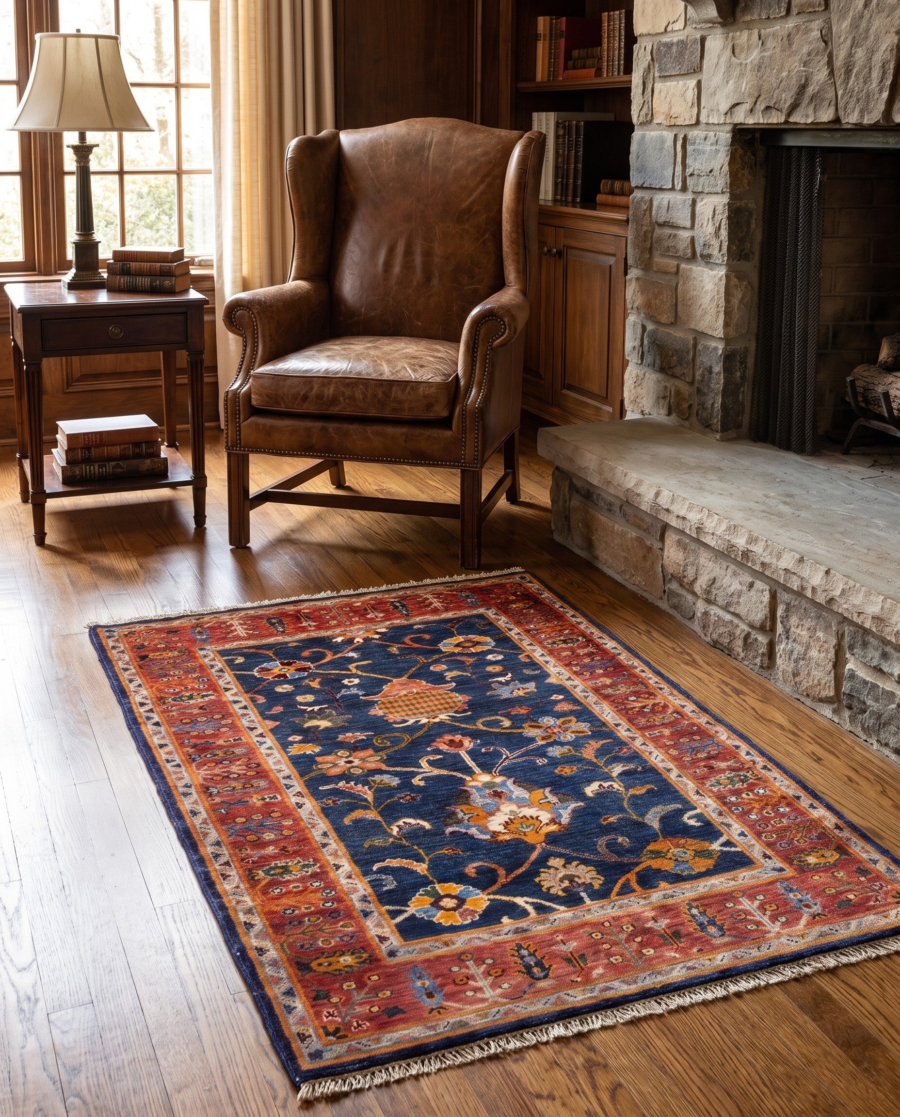 3' 3 x 4' 10 Hand Knotted Ariana Ziegler Rug