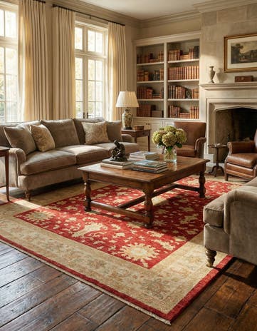 8' 4 x 11' 3 Kaizar Wool Rug