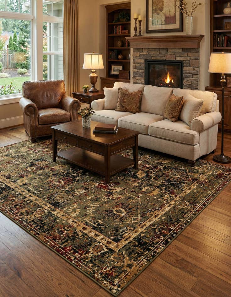 Detail image of  7' 10 x 10' Saturn Rug