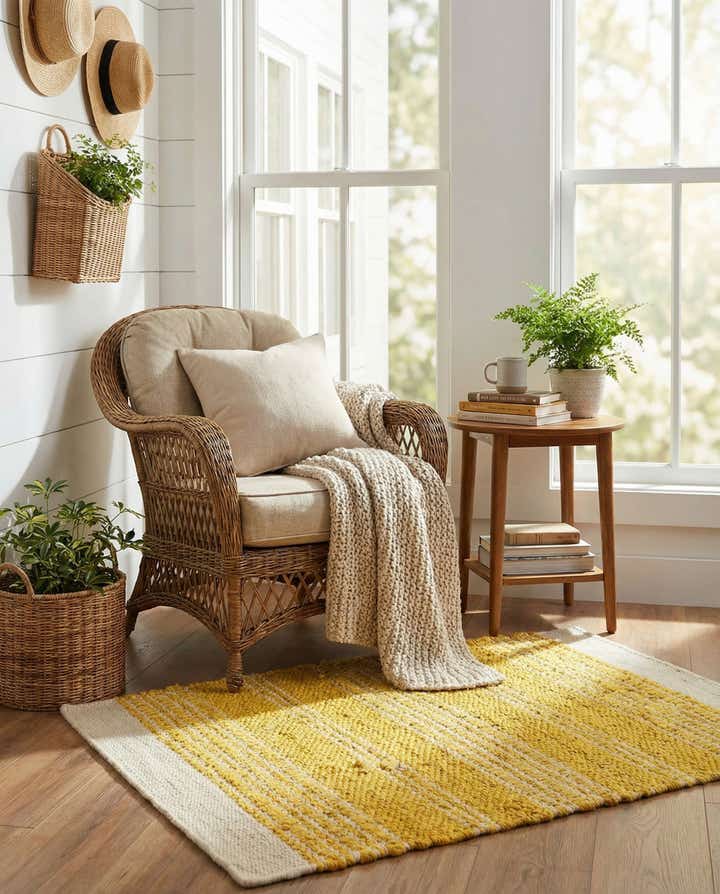 2' 2 x 3' 1 Hand Woven Lariat Rug