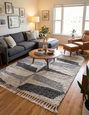 9' x 12' 2 Athena Shag Rug
