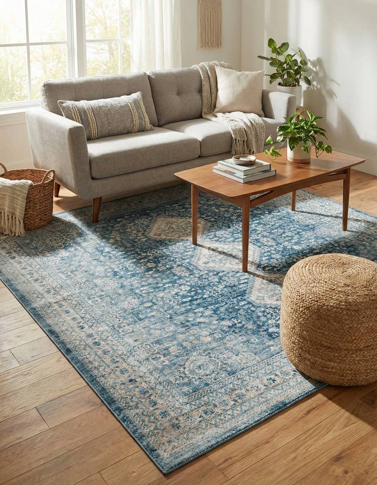 Detail image of 8' x 8' Newport Square Rug