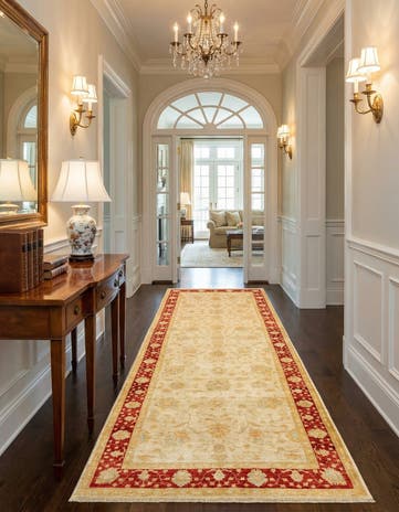 4' x 11' 7 Kaizar Wool Runner Rug